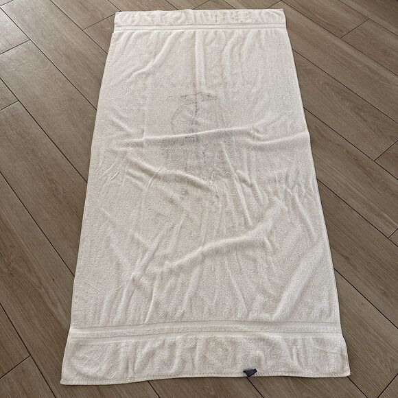 Vintage RALPH LAUREN POLO BEAR Western Theme Cowboy Outfit Beach TOWEL - Picture 7 of 8